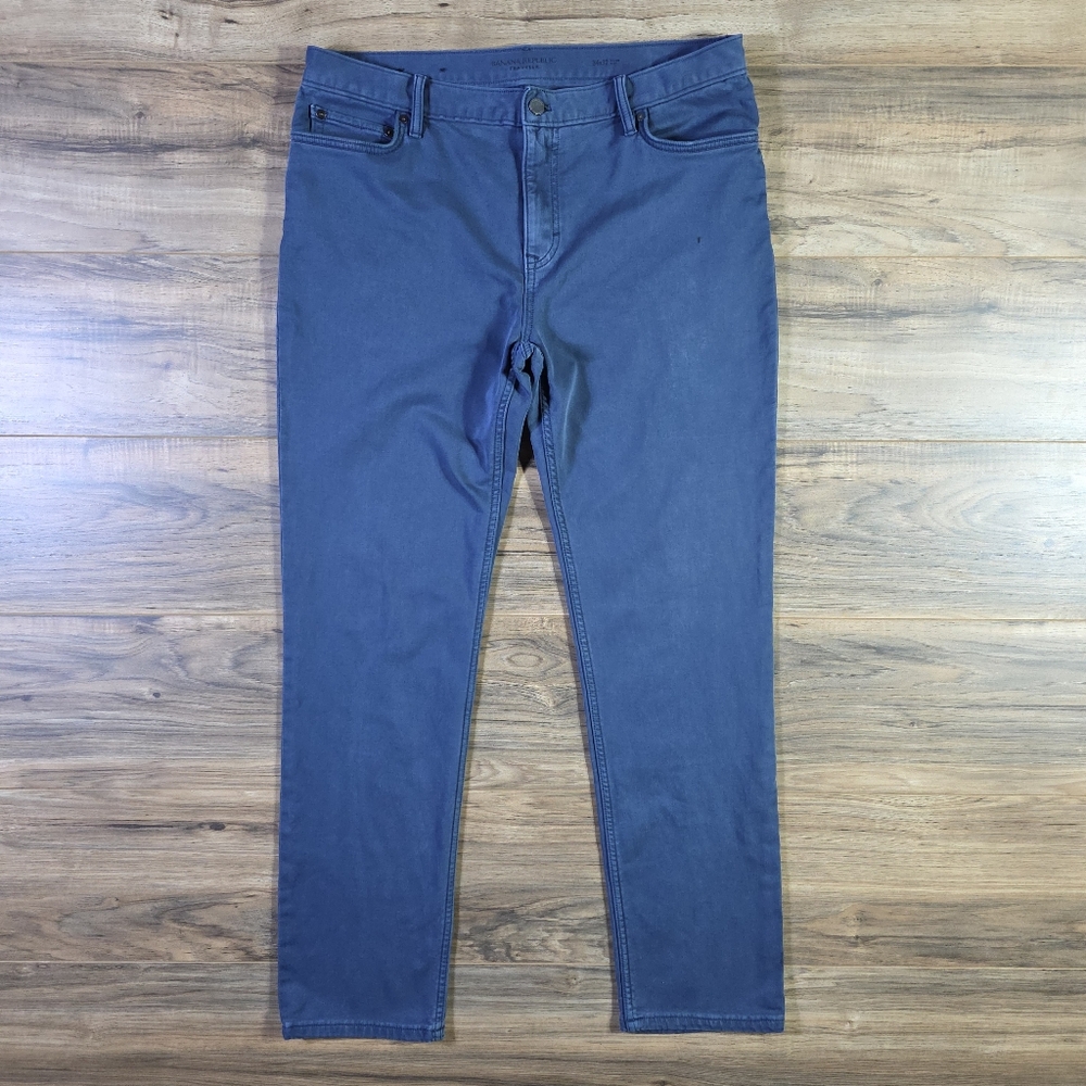 Banana Republic Pants 34x32 | Traveler Slim Slate Blue